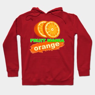 FRUIT-MANIA,-ORANGE Hoodie